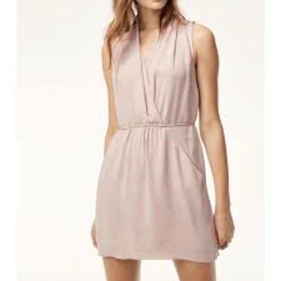 Aritzia Sabine Dress in Blush Pink, size Small - Picture 1 of 5
